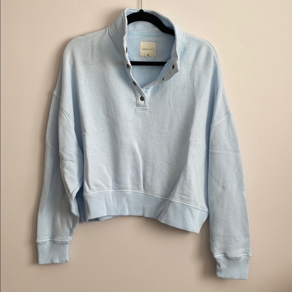 American Eagle Outfitters Tops - American Eagle 1/4 Snap Sweater